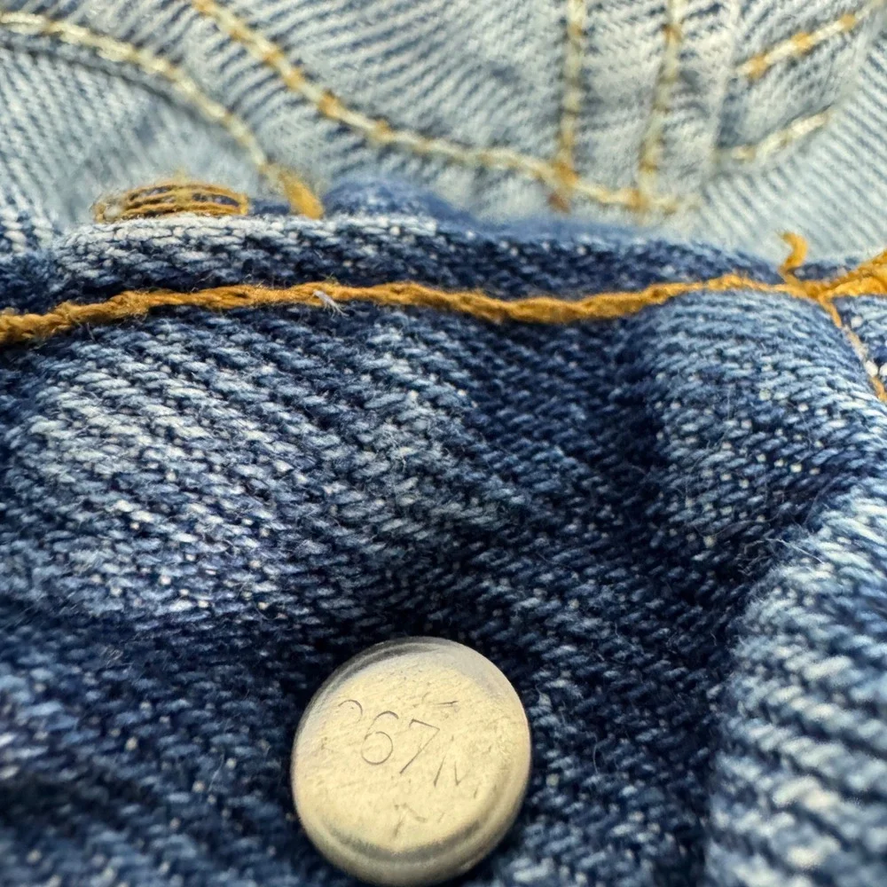 Vintage Levis 505 Jeans Mens 40x32 (Fit 36x30) Regular Straight‎ Denim Y2K 2001